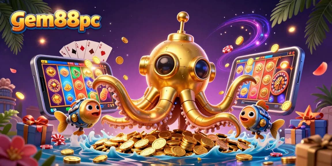 Experience thrilling gameplay at gem88pc with a rich bounty of coins and vibrant casino elements.