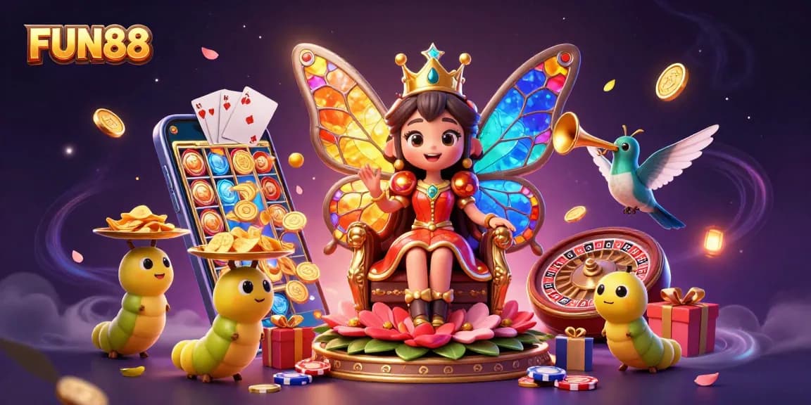 Experience FUN88 with exciting casino games, vibrant characters, and thrilling gameplay.