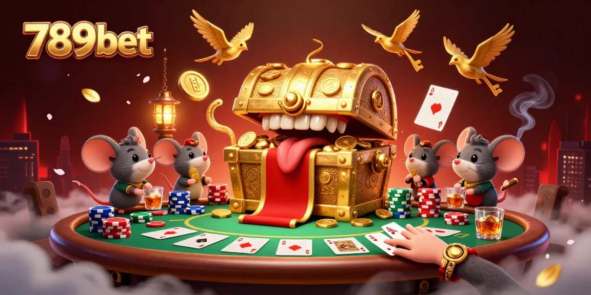 Play and win at 789bet with a captivating treasure game scene filled with golden riches.