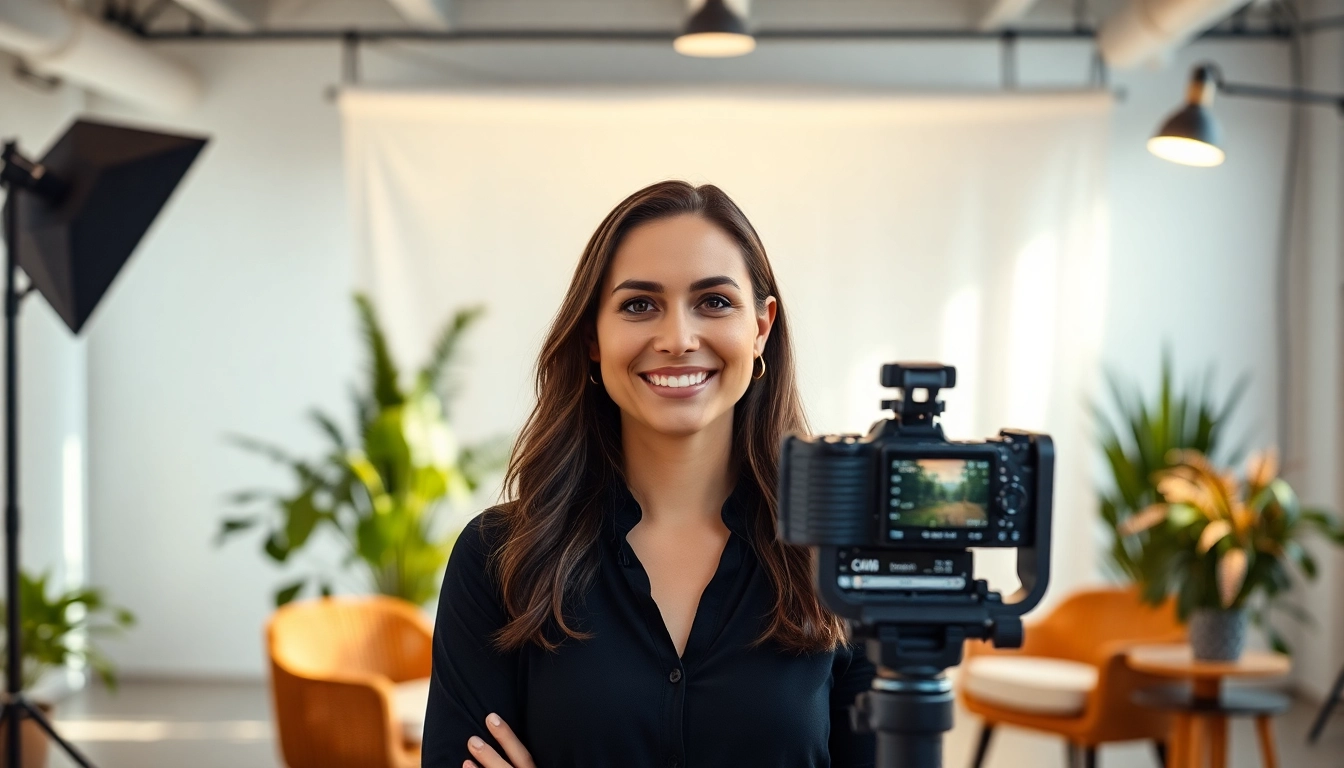 Professionelle Aufnahme eines Praxisfotograf München mit lächelndem Klienten im Fotostudio.