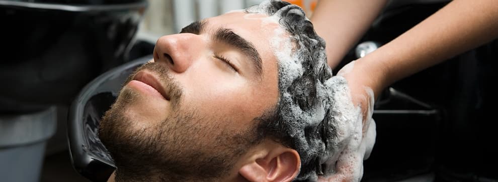 Luxus pur mit einem Friseur Waschbecken mit Massage