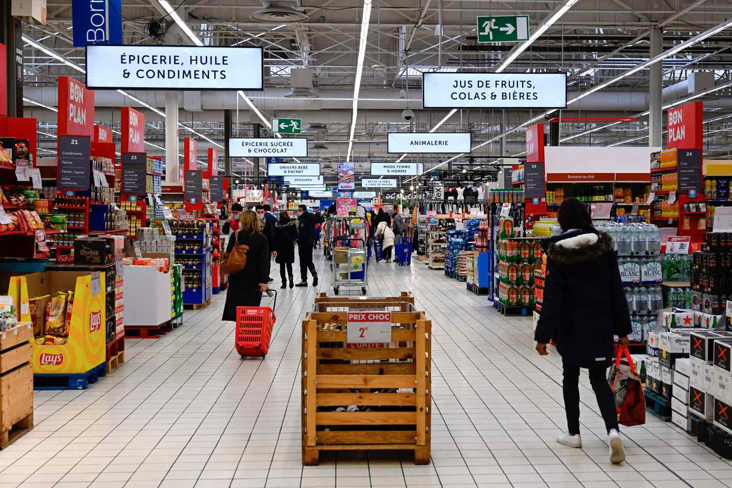 Supermärkte und andere Einkaufszentren in Leipzig