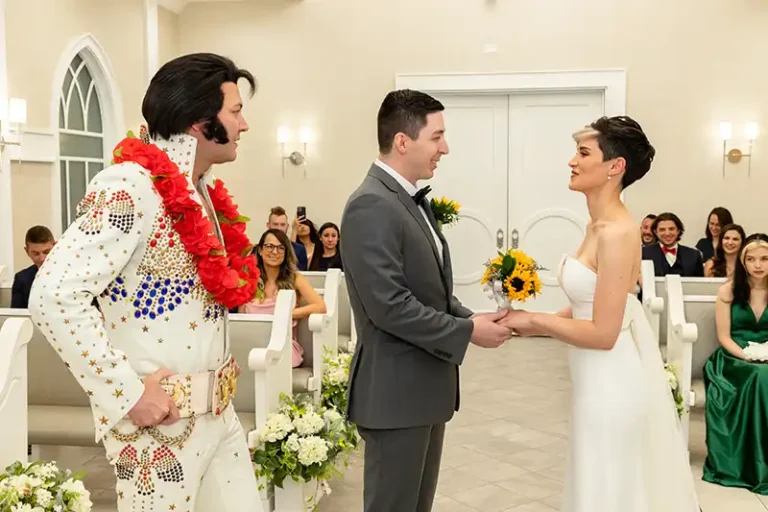 Get Married by the King: Elvis Wedding Packages at Bliss Chapel