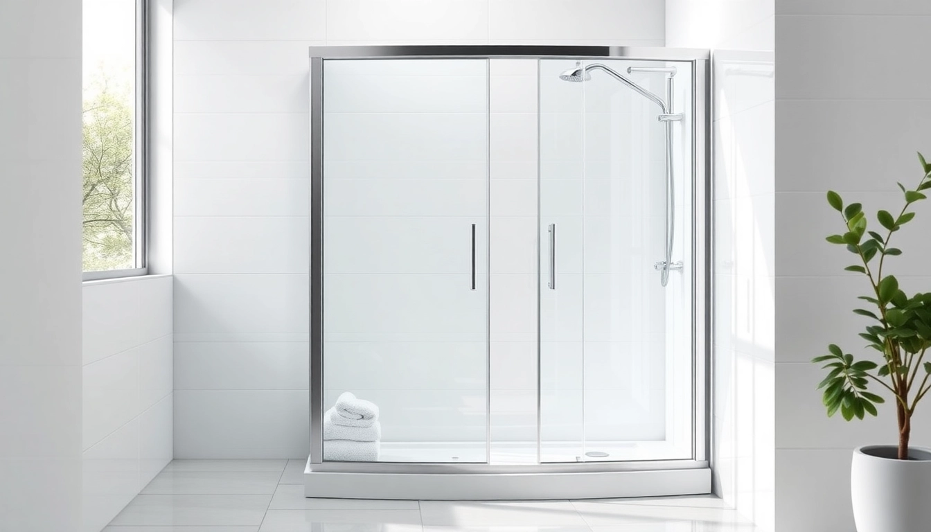 Die sonni Duschkabine 80x80 strahlt Eleganz in einem modernen Badezimmer aus.