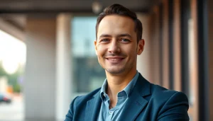 Create a vibrant headshot with a free ai professional headshot generator for a confident business profile.