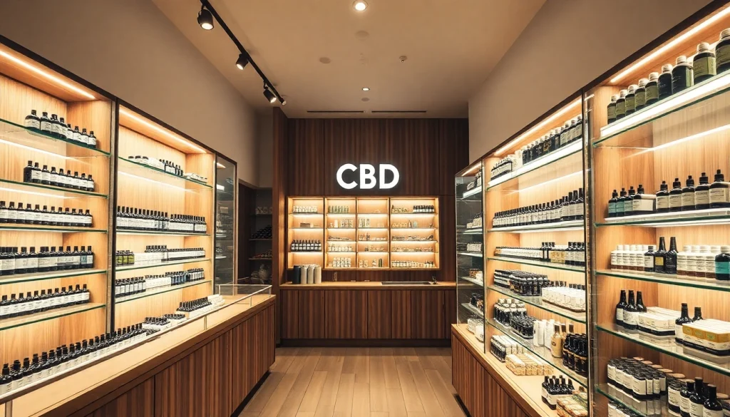 CBD kaufen in einem stilvollen Shop in Zürich mit hochwertigem Sortiment an CBD Produkten.