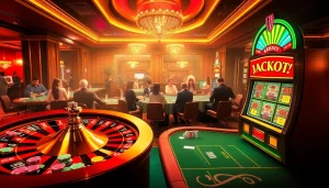 Experience thrilling moments at https://rr8888.in.net/ with vibrant casino scenes featuring roulette, poker, and slot machines.