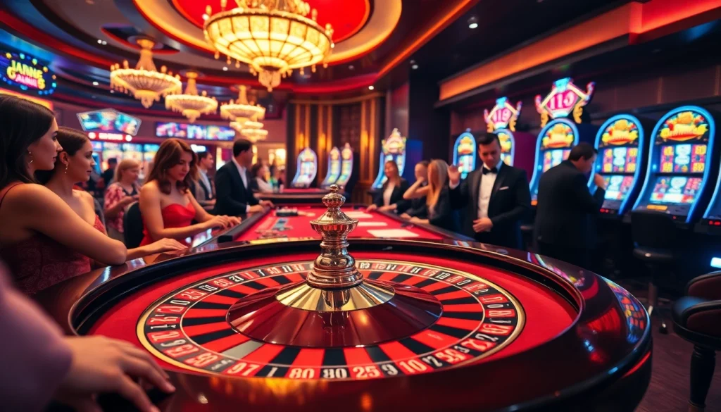 Trải nghiệm trò chơi đầy kịch tính tại https://luck8.com với bàn roulette sôi động và không khí casino sống động.